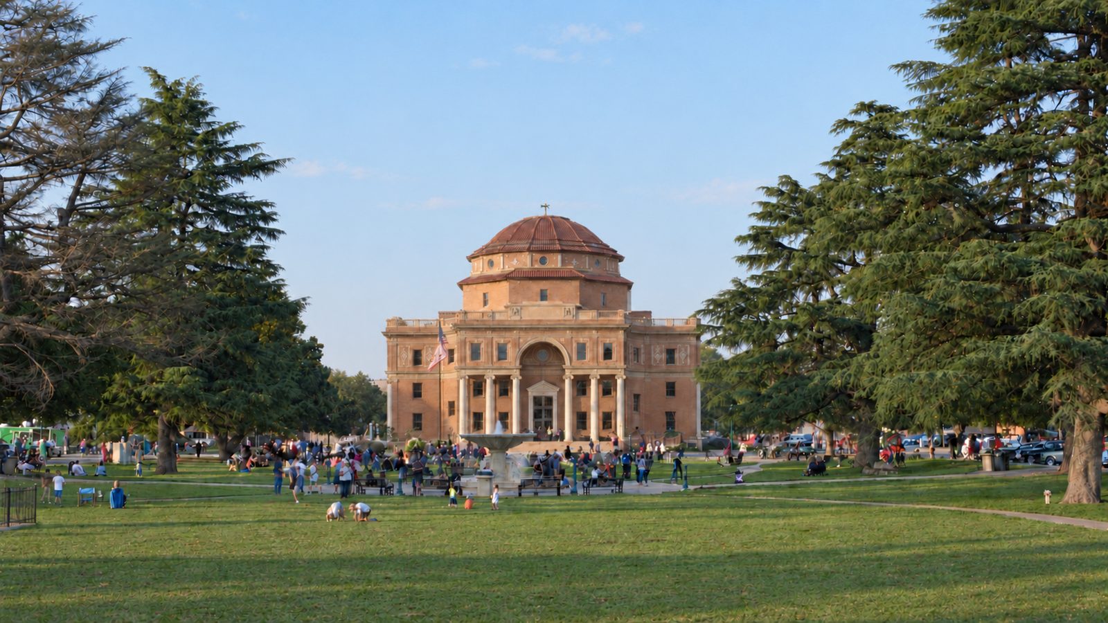 Atascadero's historic City Hall and Sunken Gardens