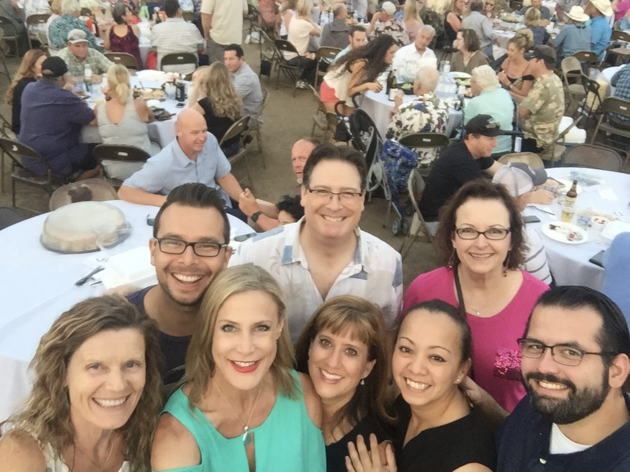 Friends at An Evening of Music and Wine, California Mid-State Fair