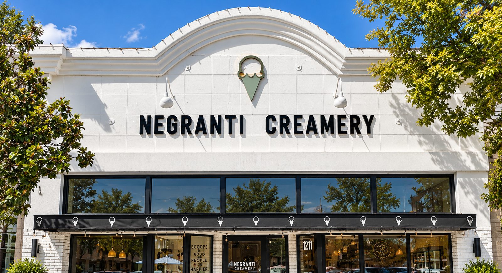 Negranti Creamery storefront, downtown Paso Robles