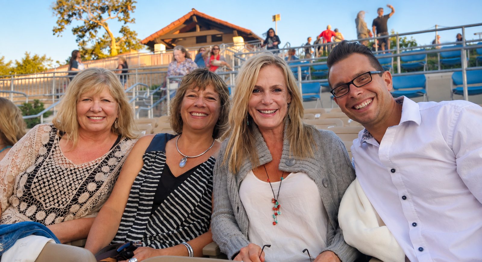 A concert night at Vina Robles Amphitheatre